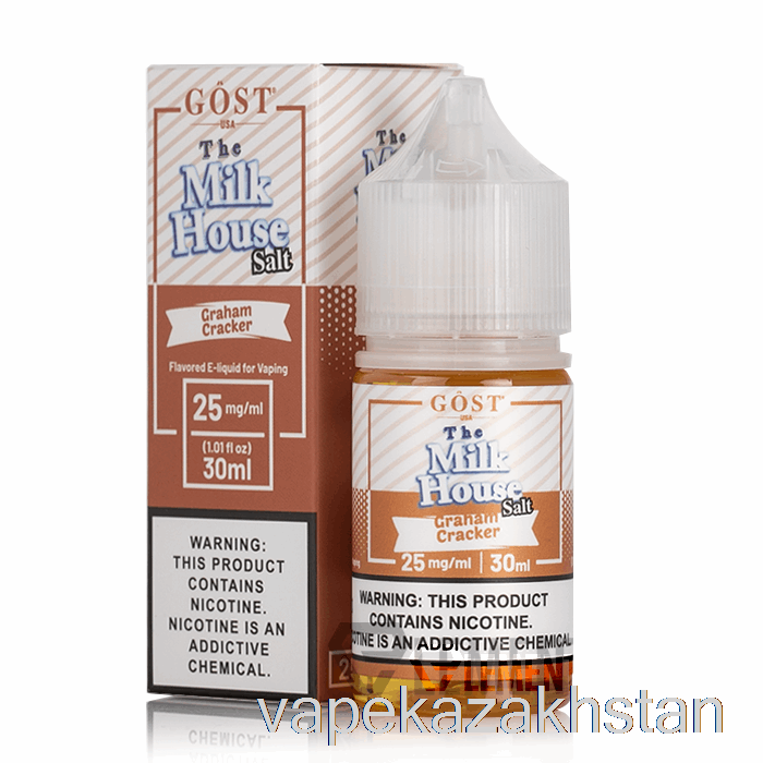 Vape Smoke Graham Cracker SALTS - The Milk House - GOST Vapor - 30mL 25mg